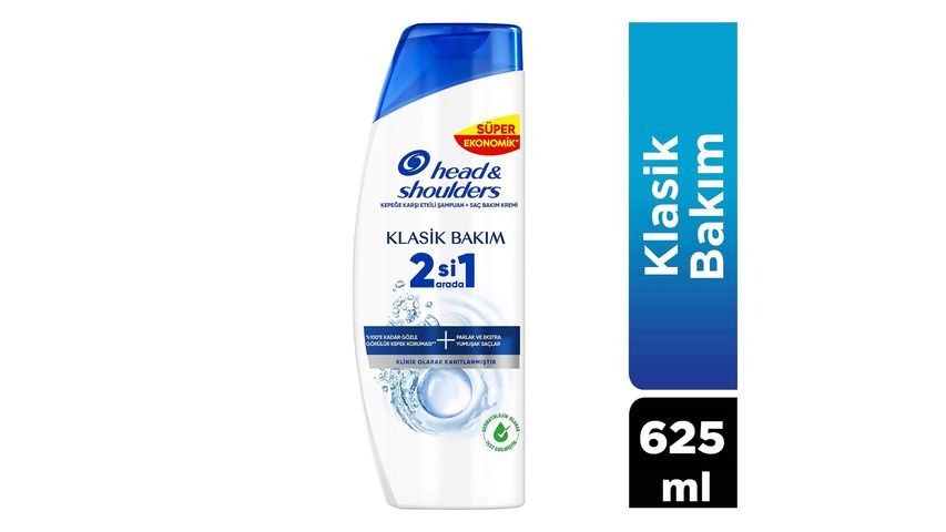 Head & Shoulders Classic Care 2 in 1 Shampoo 625 ml