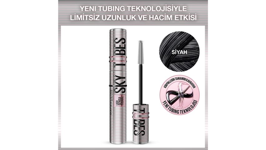 Maybelline NY Sky Tubes Tubing Maskara