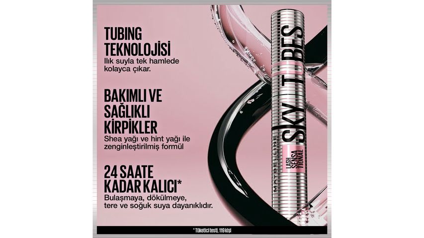 Maybelline NY Sky Tubes Tubing Maskara