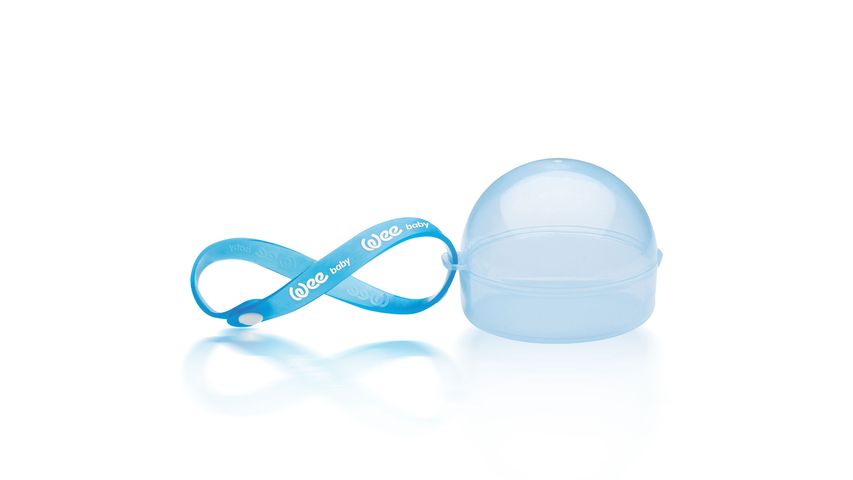 Wee Baby Pacifier Storage Case - Blue