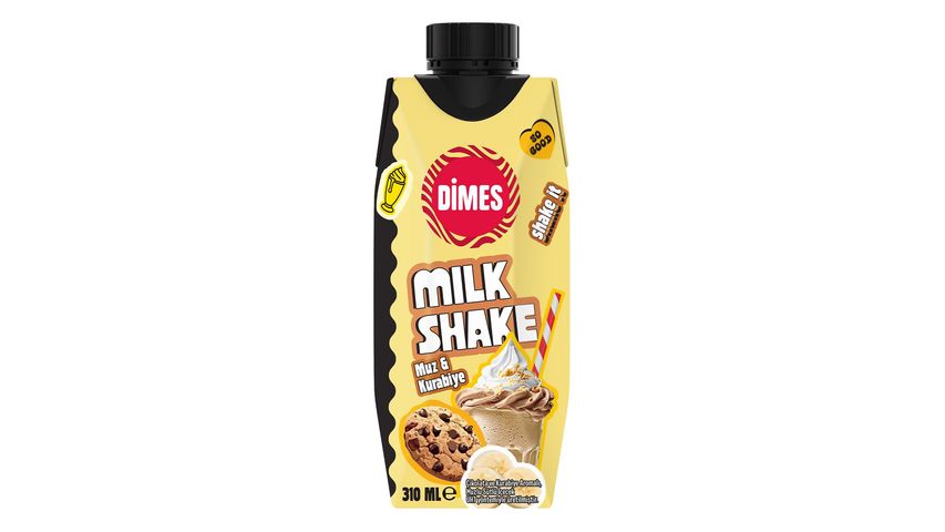 Dimes Muzlu Kurabiyeli Milkshake 310 ml