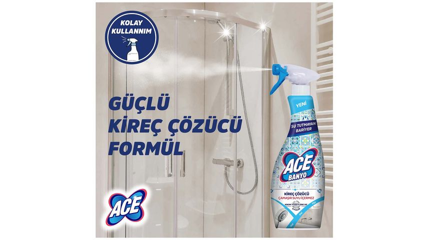 Ace Ultra Sparkling Baths Foam Laundry Waterless Bath Spray 700 ml