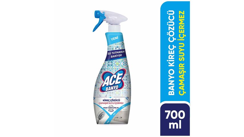Ace Ultra Sparkling Baths Foam Laundry Waterless Bath Spray 700 ml