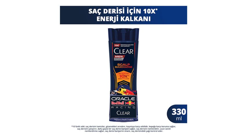Clear Men Scalp Maxcharge Şampuan 330 ml