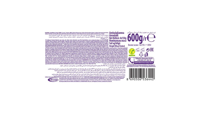 Duru Fresh Sense Extra Rainforest Soap 150 g