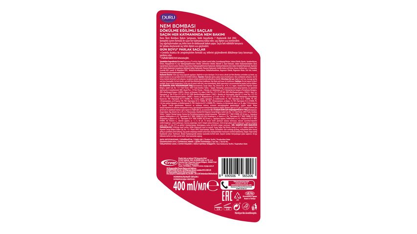 Duru Dökülme Karşıtı Şampuan 400 ml