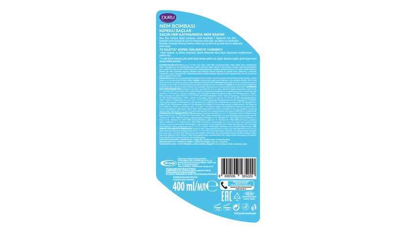 Duru Kepeğe Karşı Şampuan 400 ml