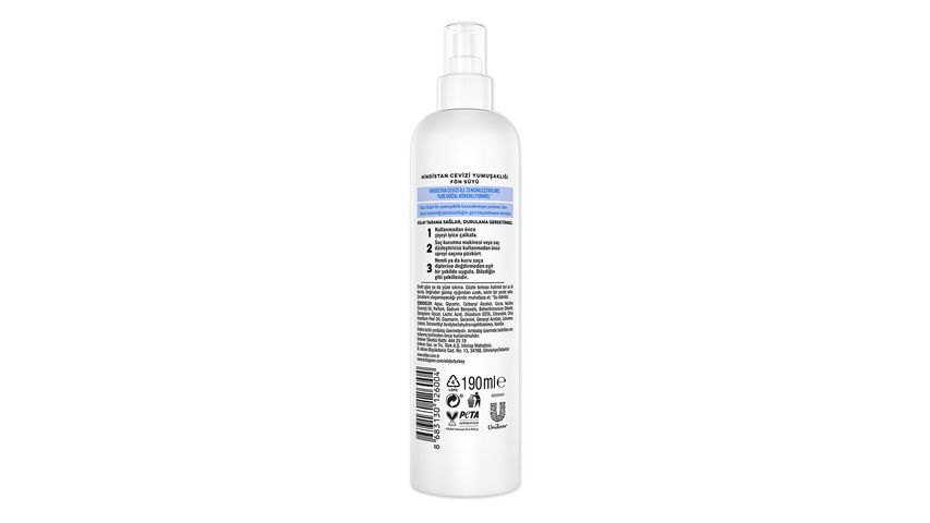 Elidor Hindistan Cevizi Yumuşaklığı Fön Sütü 190 ml