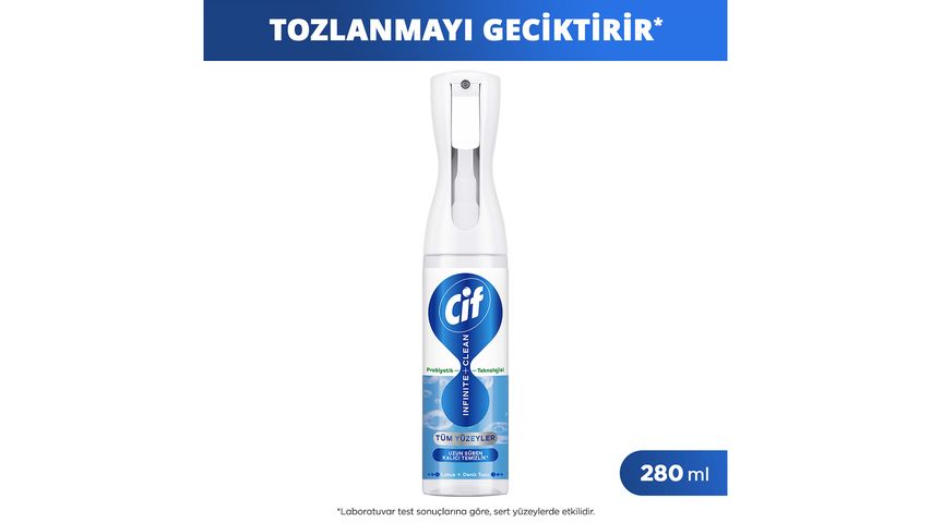 Cif Lotus & Deniz Tuzu Infinite Clean Sprey 280 ml