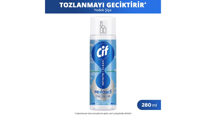Cif Lotus & Deniz Tuzu Infinite Clean Yedek Şişe 280 ml