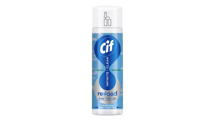 Cif Lotus & Deniz Tuzu Infinite Clean Yedek Şişe 280 ml