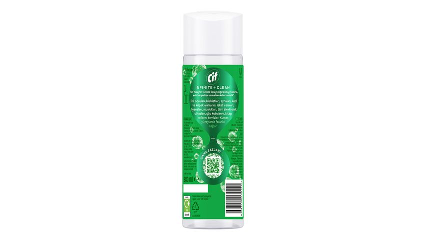 Cif Misket Limonu & Limon Otu Infinite Clean Yedek Şişe 280 ml