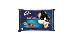 Felix Balıklı Lezzetler Kedi Yaş Maması 4 x 85 g