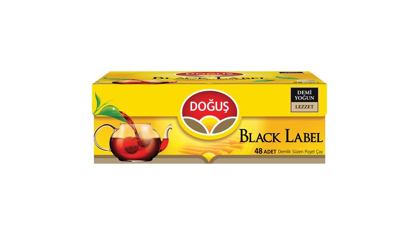Doğuş Black Label Demlik Poşet Çay 48 x 3,2 g