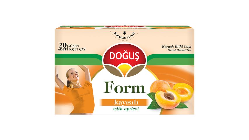 Doğuş Apricot Form Tea 20 pcs