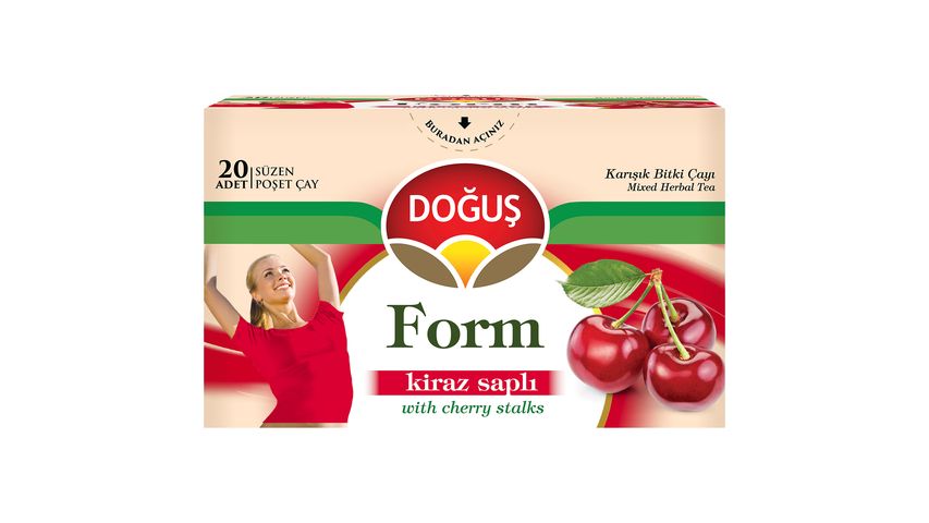 Doğuş Kiraz Saplı Form Çayı 20'li