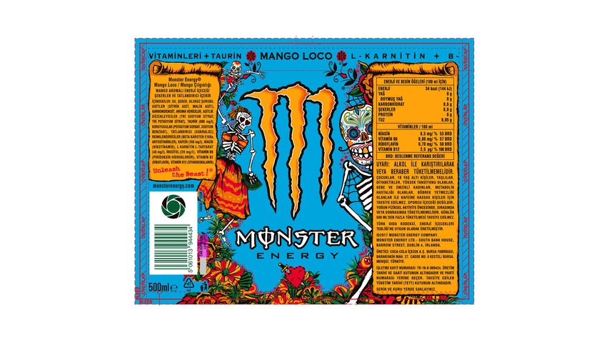 Monster Mango Loco Energy Drink 500 ml