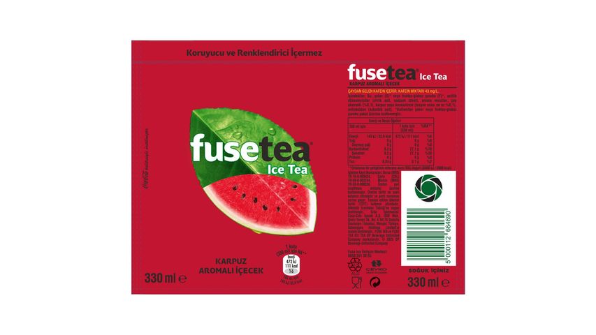 Fuse Tea Karpuz 330 ml