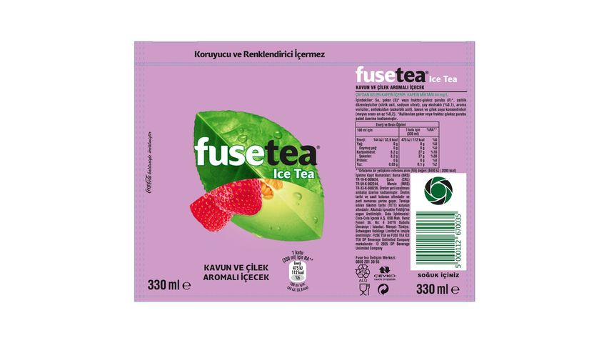 Fuse Tea Kavun & Çilek 330 ml