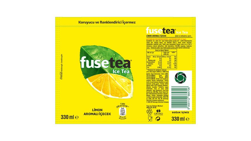 Fuse Tea Lemon 330 ml