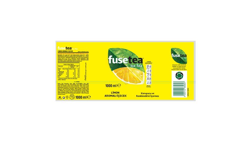 Fuse Tea Limon Pet Şişe 1 L