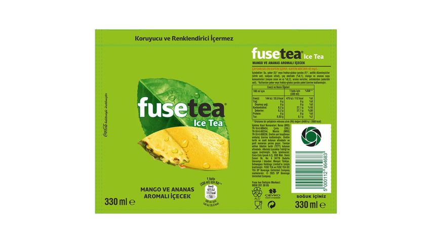 Fuse Tea Mango & Ananas 330 ml