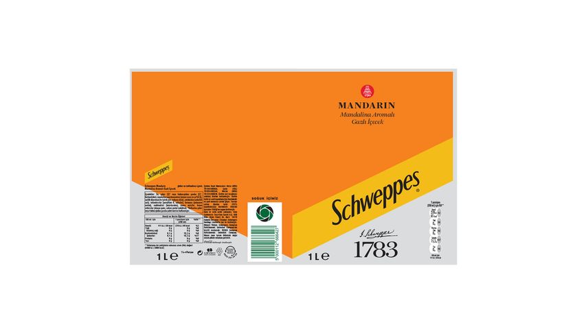 Schweppes Mandarin 1 L