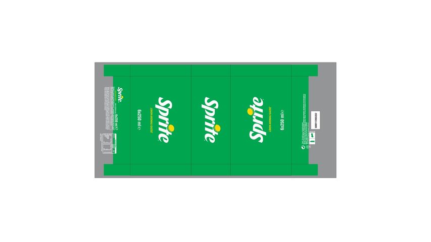 Sprite Limon Aromalı Gazoz Kutu 6 x 250 ml