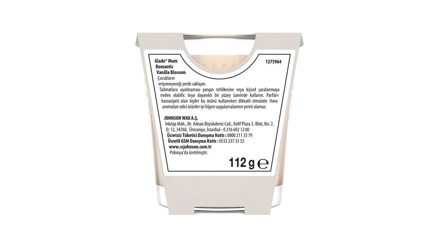 Glade Vanilya Mum 112 g