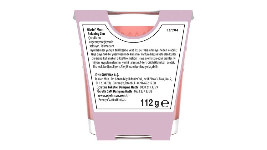 Glade Bahar Çiçekleri Mum 112 g