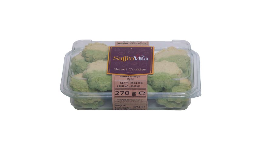 Saffrovita Matcha Kurabiye 270 g