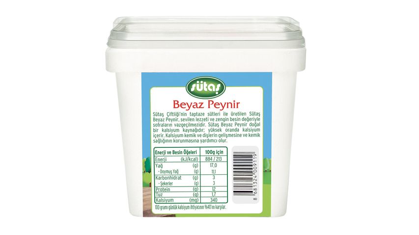 Sütaş White Cheese 900 g