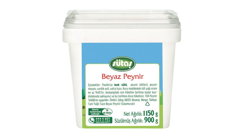 Sütaş White Cheese 900 g