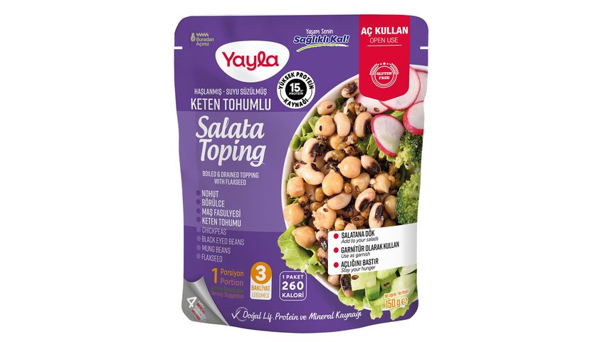 Yayla Keten Tohumlu Salata Topping 150 g
