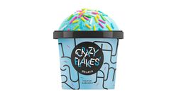 Crazy Flakes Gelato Italian Caramel Ice Cream 180 ml