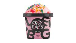 Crazy Flakes Gelato Bubble Gum Dondurma 180 ml