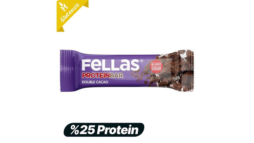 Fellas Duble Kakao Protein Bar 32 g