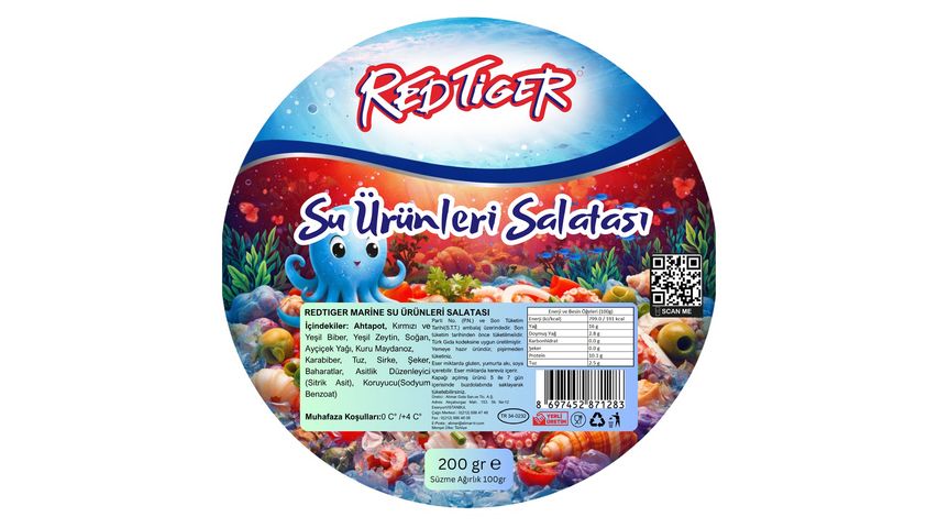 Redtiger Mixed Seafood Salad 200 g