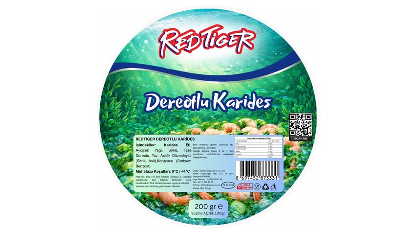 Redtiger Karides Salatası 200 g