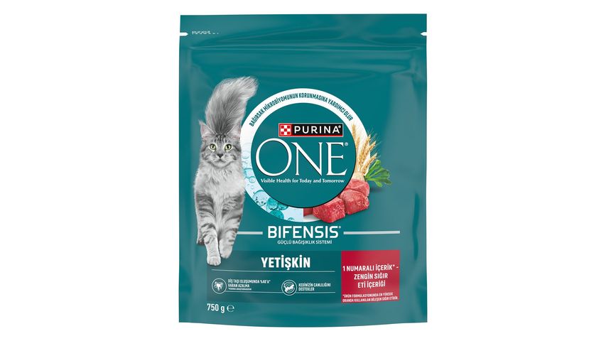 Purina One Sığır Etli Yetişkin Kuru Kedi Maması 750 g