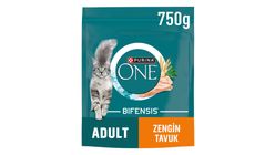 Purina One Adult Dry Cat Food with Chicken 750 g