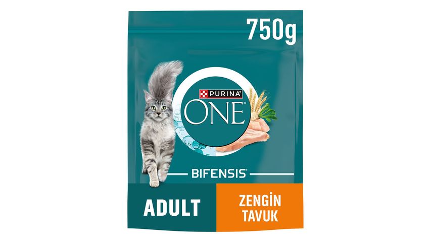 Purina One Adult Dry Cat Food with Chicken 750 g