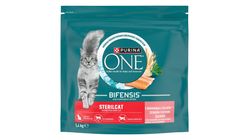 Purina One Adult Sterilized Cat Food with Salmon 1.4 kg