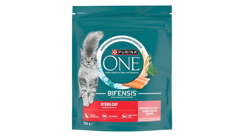 Purina One Yetişkin Kısırlaştırılmış Kedi Maması Somonlu 750 g