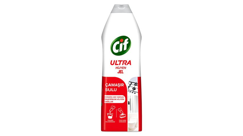Cif Ultra Hijyen Jel Yüzey Temizleyici 750 ml