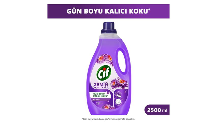 Cif Lotus Zemin Temizleyici 2500 ml