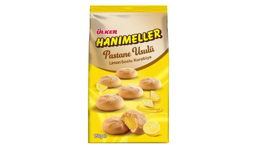 Ülker Hanımeller Pastane Usulü Limon Soslu Kurabiye 150 g