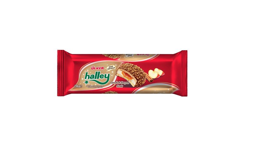 Ülker Halley Elmalı Tarçınlı Bisküvi 236 g
