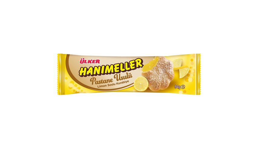 Ülker Hanımeller Bakery Style Lemon Sauce Cookies 94 g