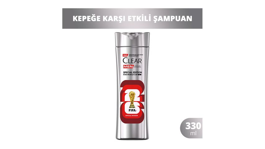 Clear Men Special Edition FIFA World Cup Anti-Dandruff Shampoo 330 ml